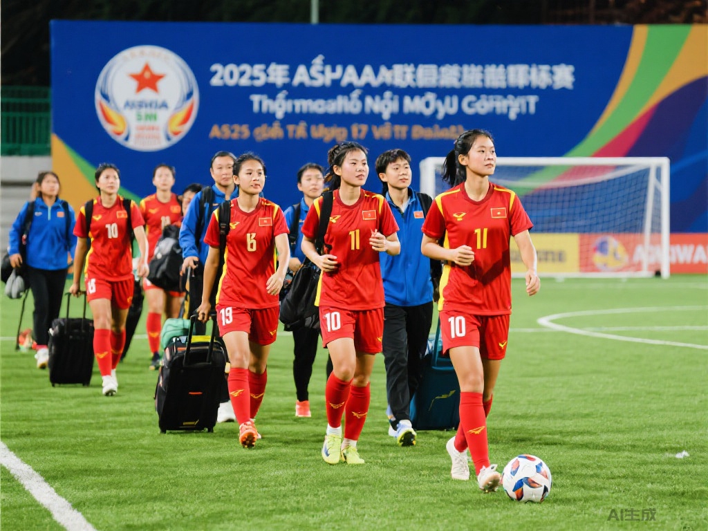 越南女子五人制足球队启程参加2025亚足联（越南女足五人制剑指2025亚杯，谱写亚洲新篇章）